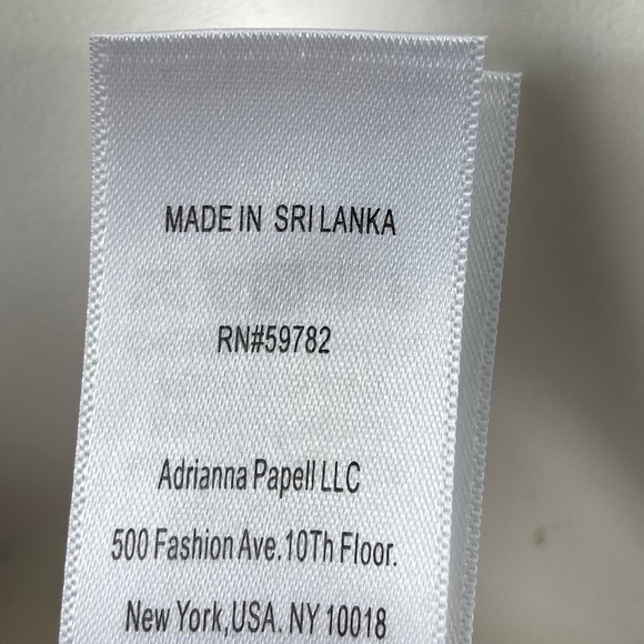 White Adrianna Papell dress. BLACK FRIDAY DEALS CHECK OUT MY CLOSET - Picture 13 of 13